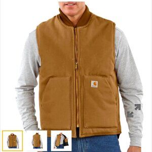 Carhartt Men's Vest - Carhartt Brown - Size Small